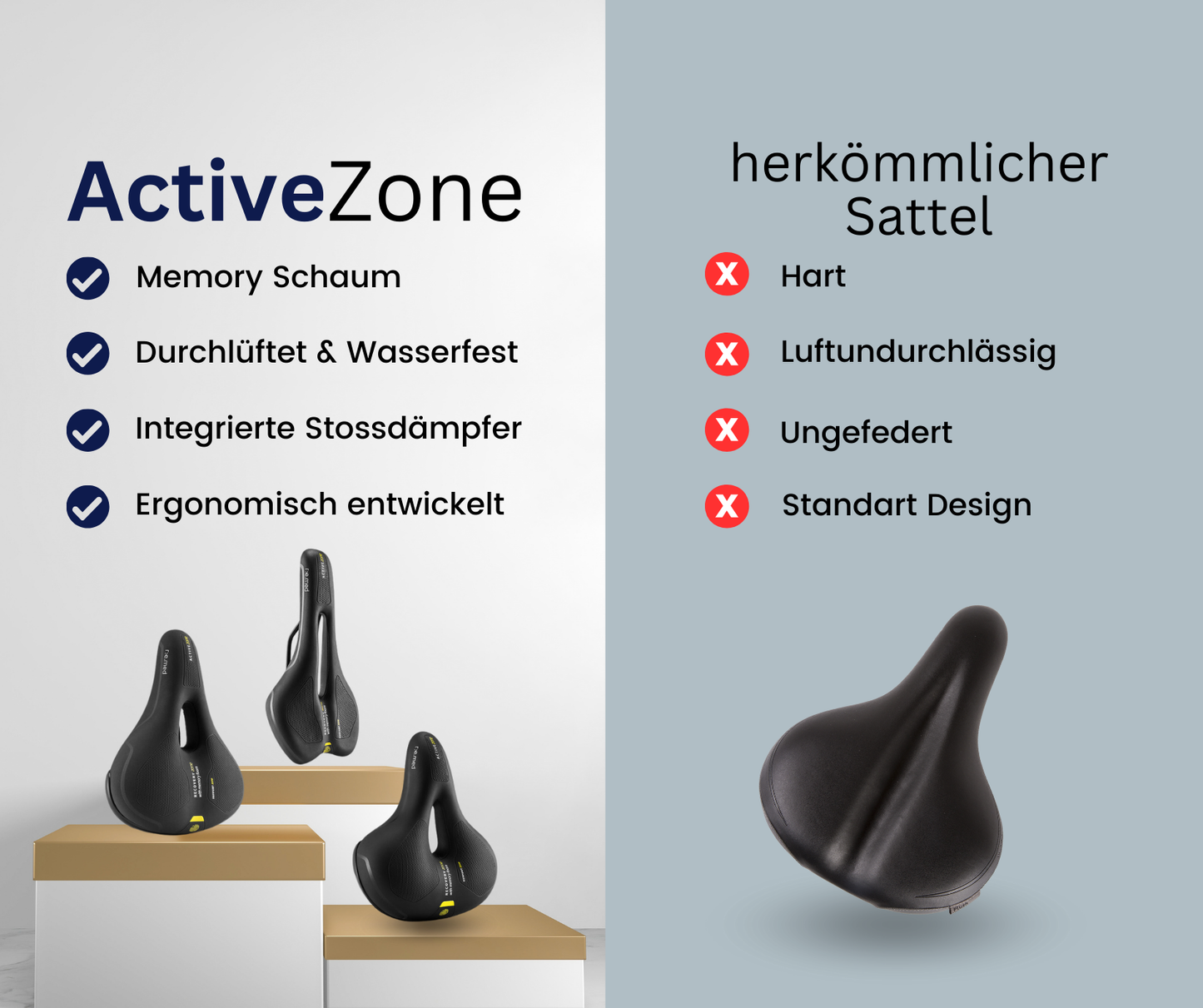 ActiveZone™ Fahrradsattel